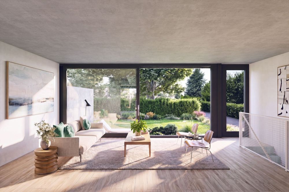 Architecture et beaux volumes | Villa C du projet Pra Vinea à Corminboeuf -  Bild 1