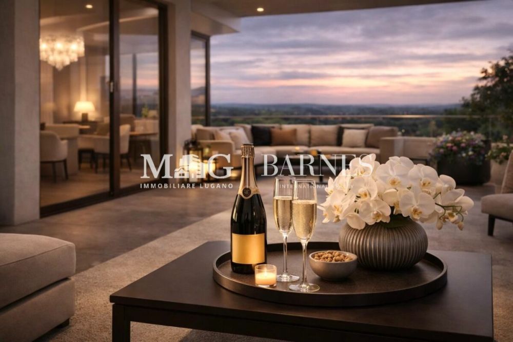 Gentilino, Collina d'Oro - Appartamento 4.5 locali (possibile 5.5) con ampio terrazzo nella Residenza Golden Hill, vicino al TASIS - Bild 2