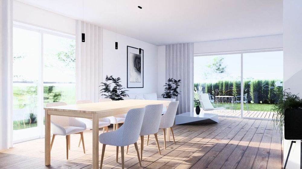 Grosses Neubau DEFH (Haus C), 6.5 Zi., Garten, 3 Nasszellen, sep. WC, Carport & Aussenparkplatz - Bild 8