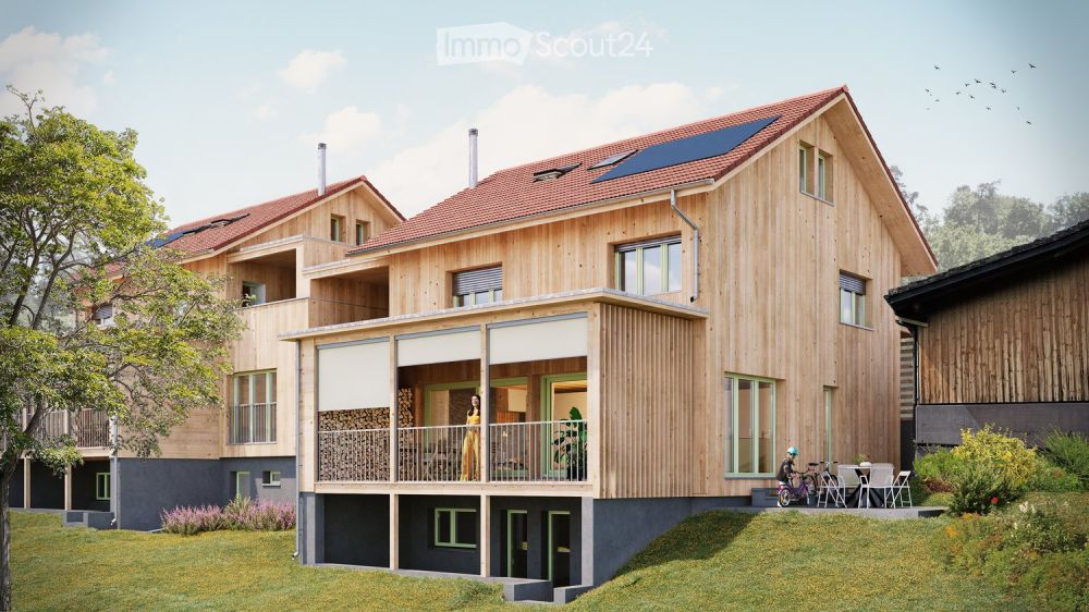 Grosszügiges Holzhaus an atemberaubender Lage am Sarnersee -  Bild 1