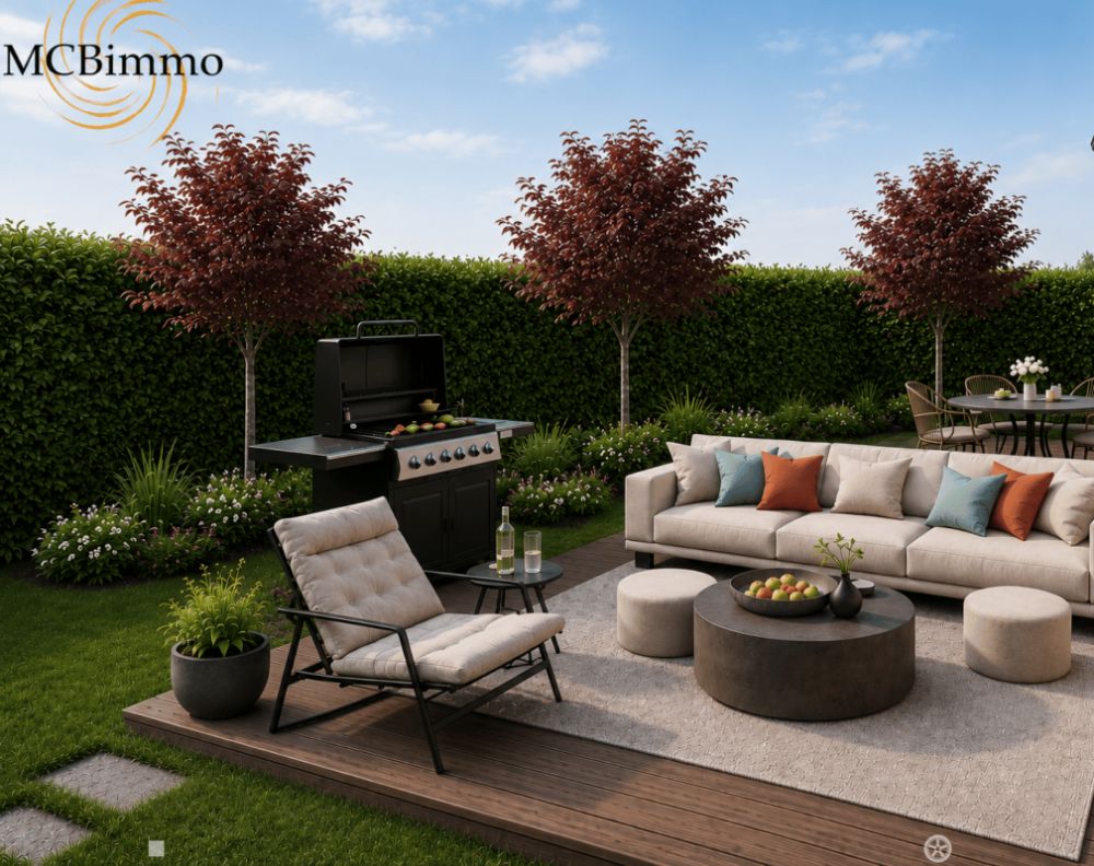 MCBimmo präsentiert eine wunderschöne 4.5-Zimmer-Neuwohnung mit Terrasse und Rasenfläche -  Bild 1