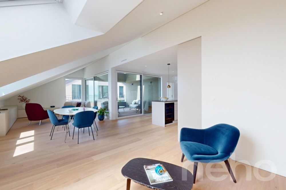 Superbe duplex en attique avec terrasse et vue panoramique - Bild 7