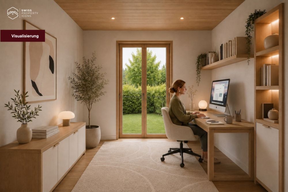 NEUBAU: Gartenwohnung "LINDE" - Traumhafte Neubauwohnungen im Zentrum von Koppigen -  Bild 7