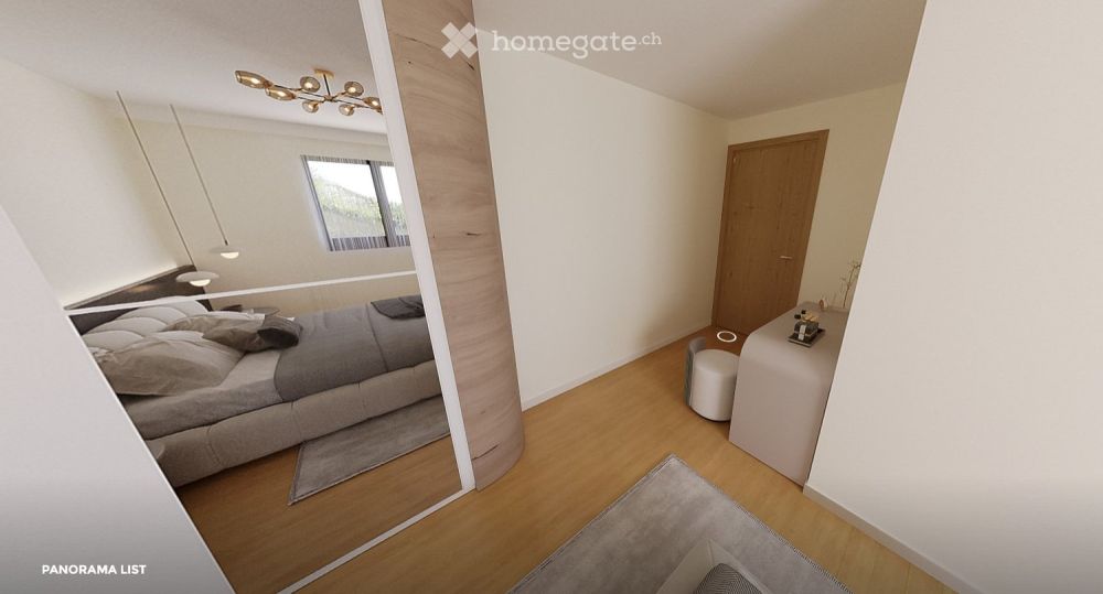 Appartement spacieux 3,5 pces avec terrasse et pelouse -  Bild 6