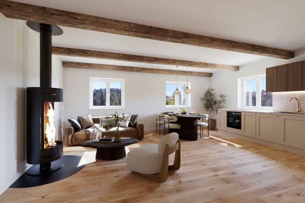 NATURJUWEL: 3'903 m² Wiese, mit 1 bewilligtem Haus & Kleintierstall, 100% autark, Natur Waldlichtung -  Bild 11