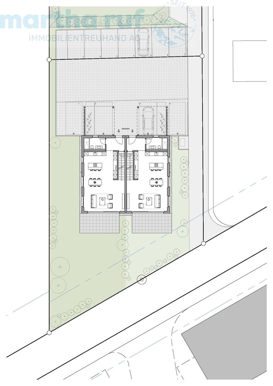 Moderner Neubau: Doppeleinfamilienhaus mit Bergsicht in Toplage - Bild 8