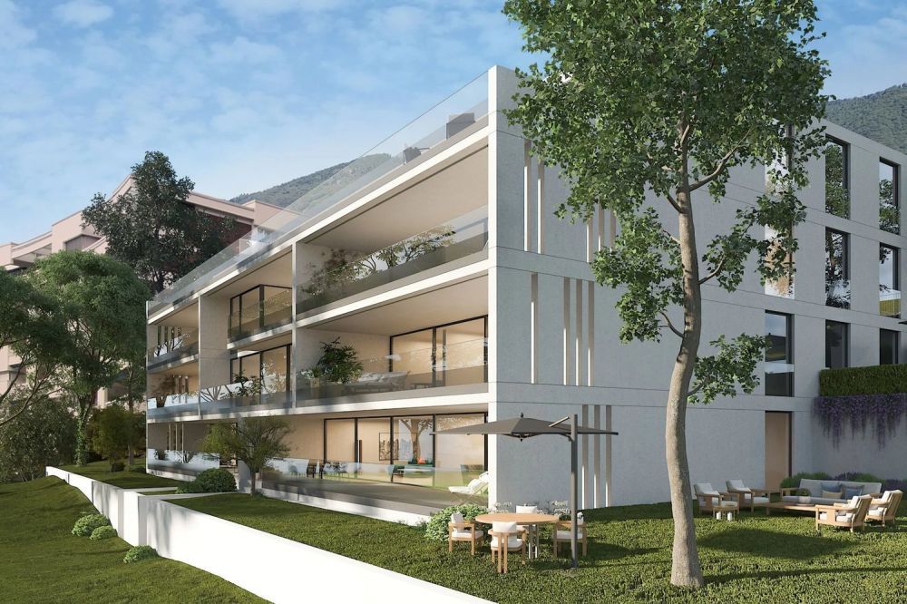 Exklusive Neubauwohnung mit grosszügiger Panoramaterrasse & Seeblick, zu verkaufen in Minusio -  Bild 1