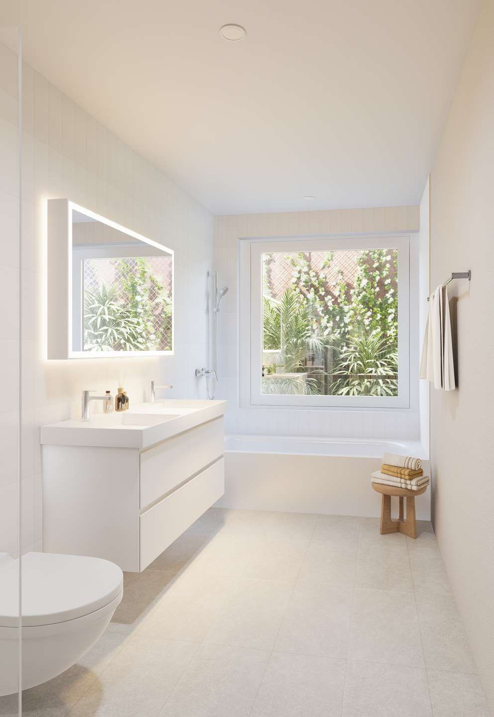 Modernes Wohnen über 2 Etagen ? 3.5-Zimmer-Maisonette ?Zu den Reben?, Weiningen - Nasszelle_Weissklang_klein