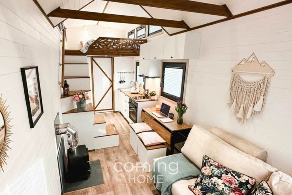 Modernes Tiny House in Brigerbad - ruhig, sonnig, Bergsicht -  Bild 1