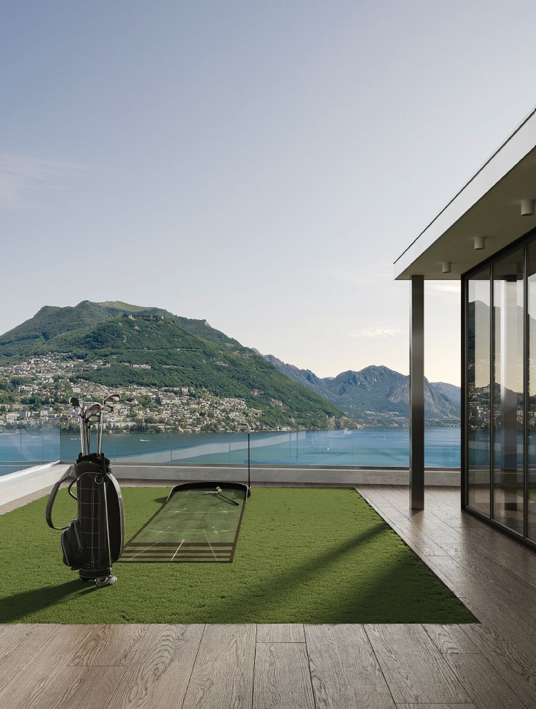 Occasione unica: attico esclusivo con terrazza panoramica e vista mozzafiato sul Lago di Lugano -  Bild 7
