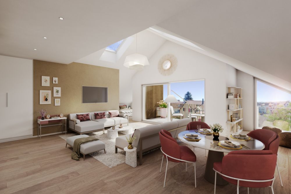 A VENDRE SUR PLANS APPARTEMENT 2,5 PCES (61 M2 PPE) AU 1ER ETAGE - Bild 11