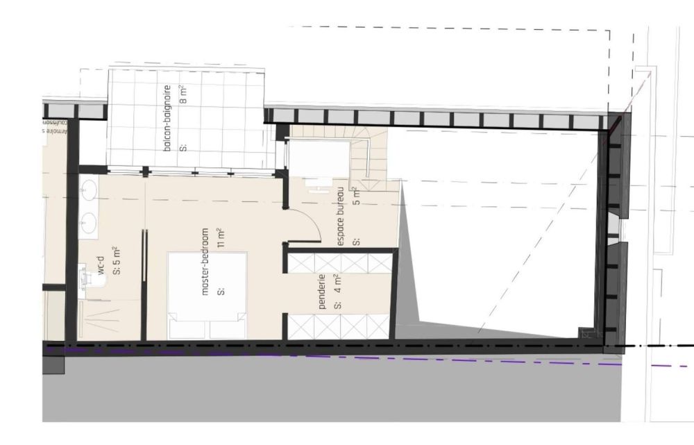 Nouvelle promotion - Le chantier a démarré : duplex de 5.5 pièces avec balcons - Bild 8