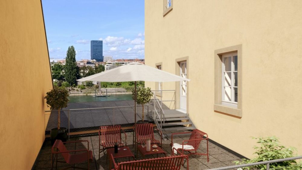 Wohnen direkt am Rhein (St. Alban-Tal) Kopie -  Bild 7