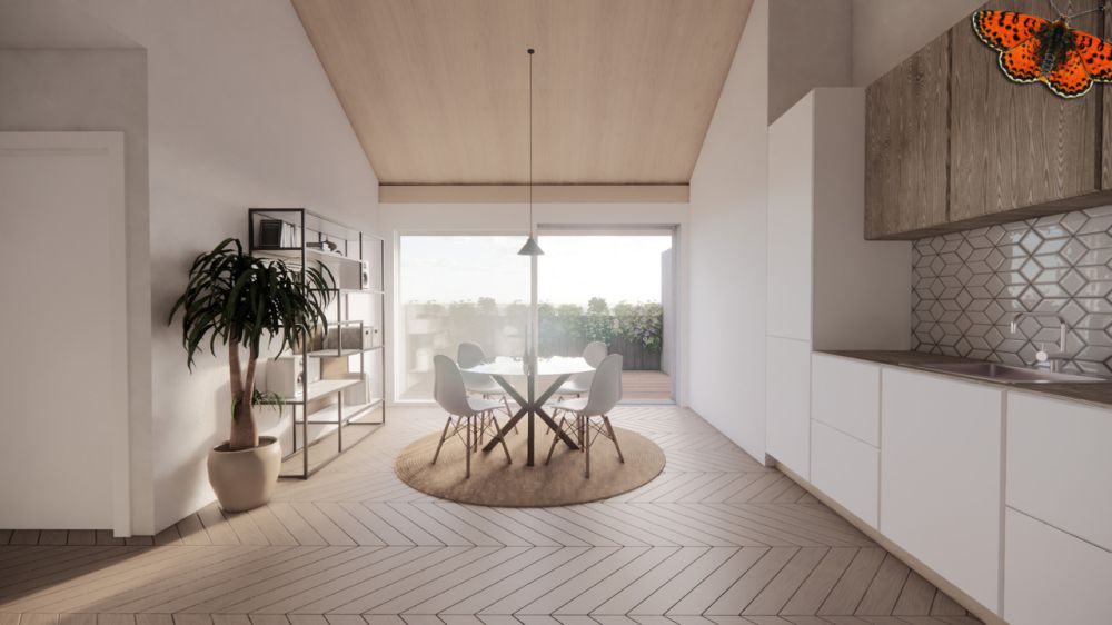 Appartement neuf en attique de 3,5 pièces à St-Aubin (FR) -  Bild 2