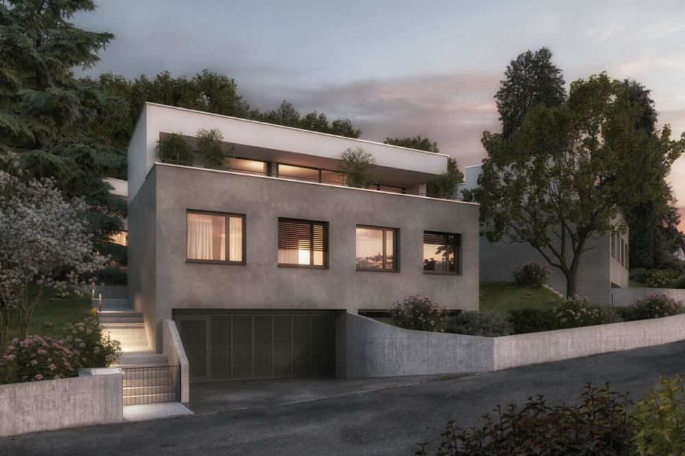 Wohnen mit Weitblick in Arlesheim!- Freistehendes Einfamilienhaus, Haus Nr. 1 -  Bild 1