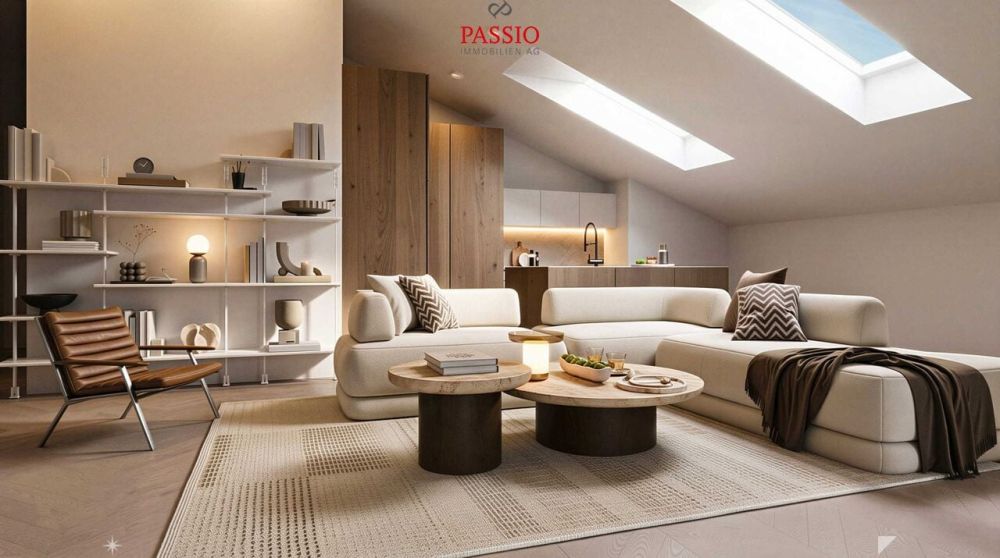 Moderne, zeitlose 2.5-Zimmer-Dachwohnung mit hoher Wohnqualität -  Bild 4