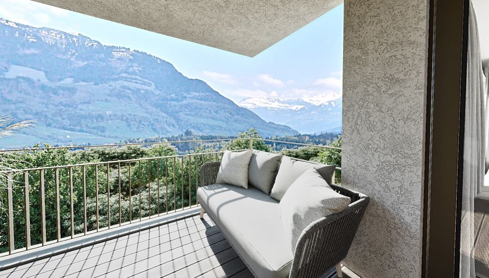 Exklusive 4.5-Zimmer Attikawohnung in Udligenswil mit Alpensicht - Bild 1