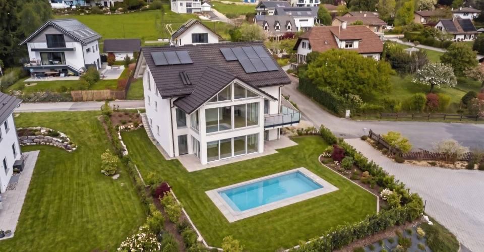 Villa contemporaine neuve d'exception comprenant deux appartements indépendants - Villa 9 pièces - image - 9
