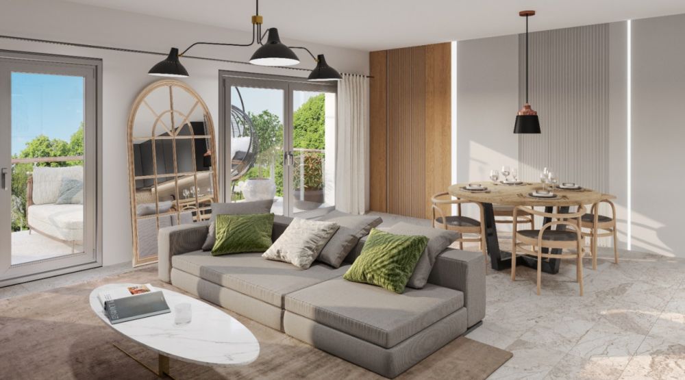 Vivre au vert, dans un quartier de charme, appartement 4.5 pièces ensoleillé - Bild 3