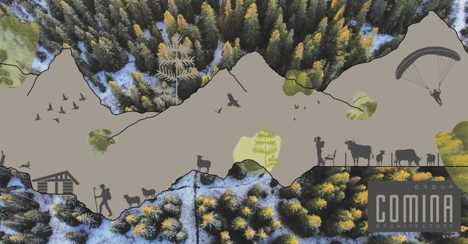 Résidence Arc-en-Ciel - projet 1300 m2 - Verbier - Chalet 11 pièces - image - 9