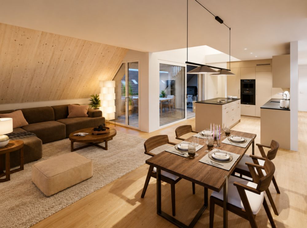 Letzte Gelegenheit! Elegante Dachwohnung auf zwei Etagen -  Bild 5