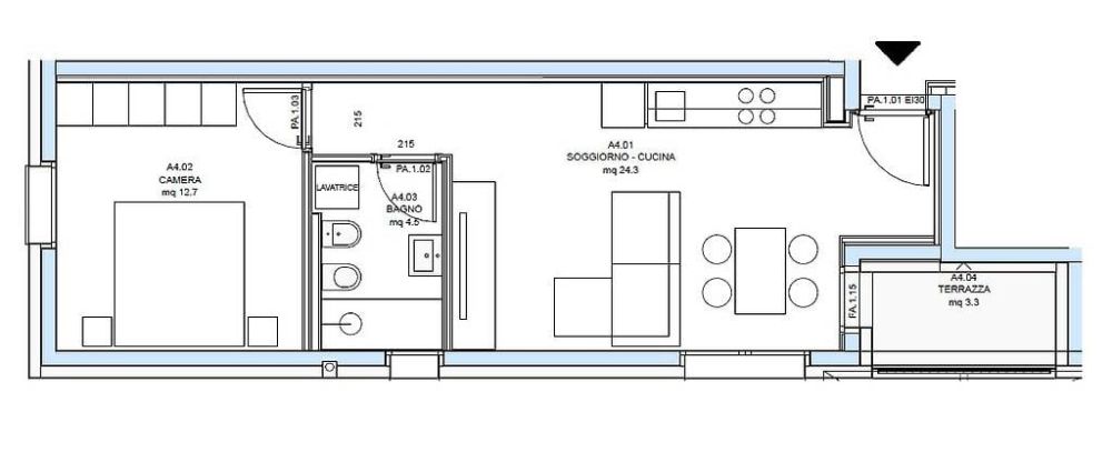 Appartamento 2.5 locali Stabio -  Bild 1