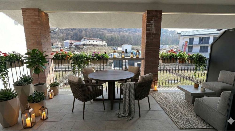 Nuovo e ampio trilocale con con grande terrazzo in residenza con Pisci -  Bild 1