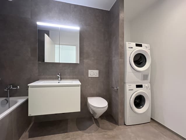 Confort moderne à Marly - Appartements de 3.5 à 4.5 pièces - Salle de bains - App. 3.5 pces - Lots S-31 et T-33