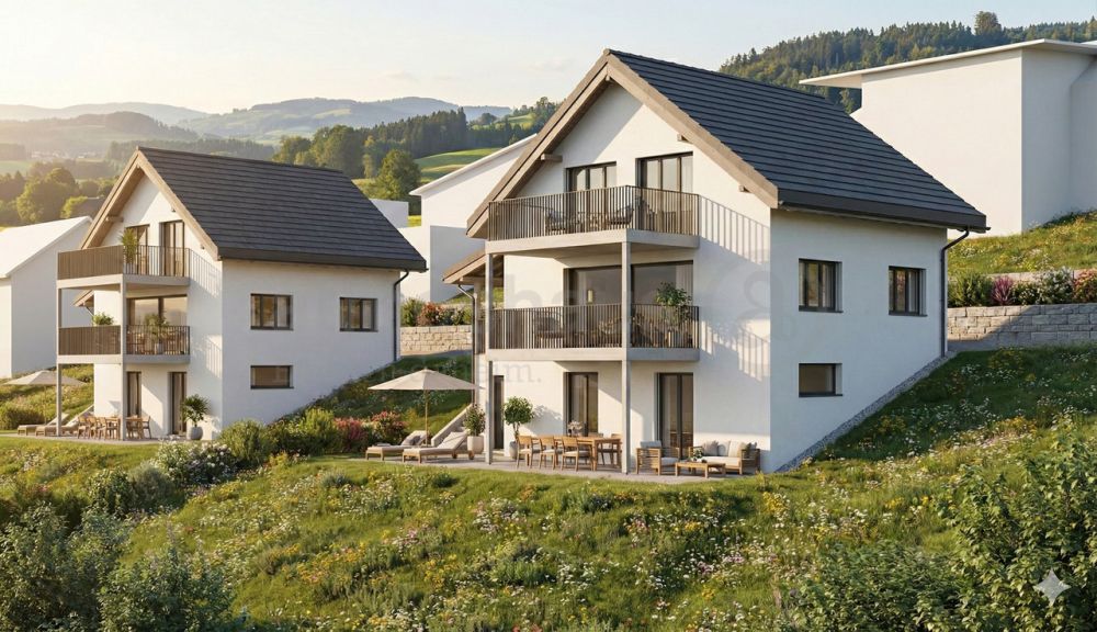 Neubau in Huttwil - nur noch Haus A verfügbar -  Bild 1