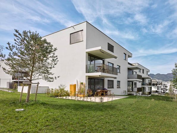 ChlyHolz: Moderne 5.5-Zimmer-Gartenwohnung - Verkauf ab Plan -  Bild 1