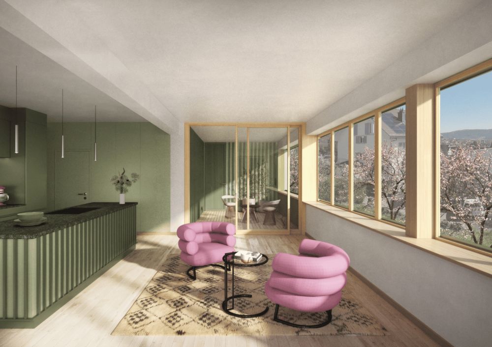 NEUBAU Attika-Maisonette 4.5 oder 5.5 Zimmer am Lägernhang -  Bild 5