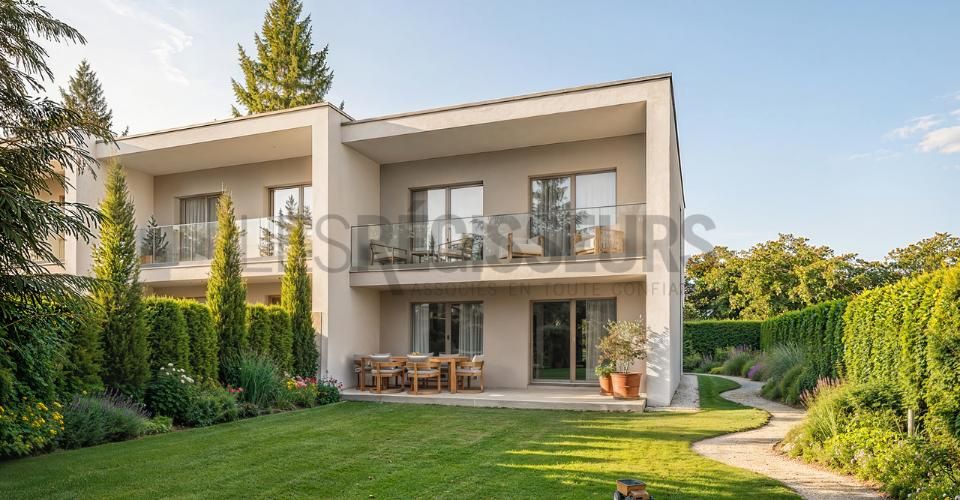 Trois villas contemporaines THPE avec jardin privatif - Maison 5 pièces - image - 1