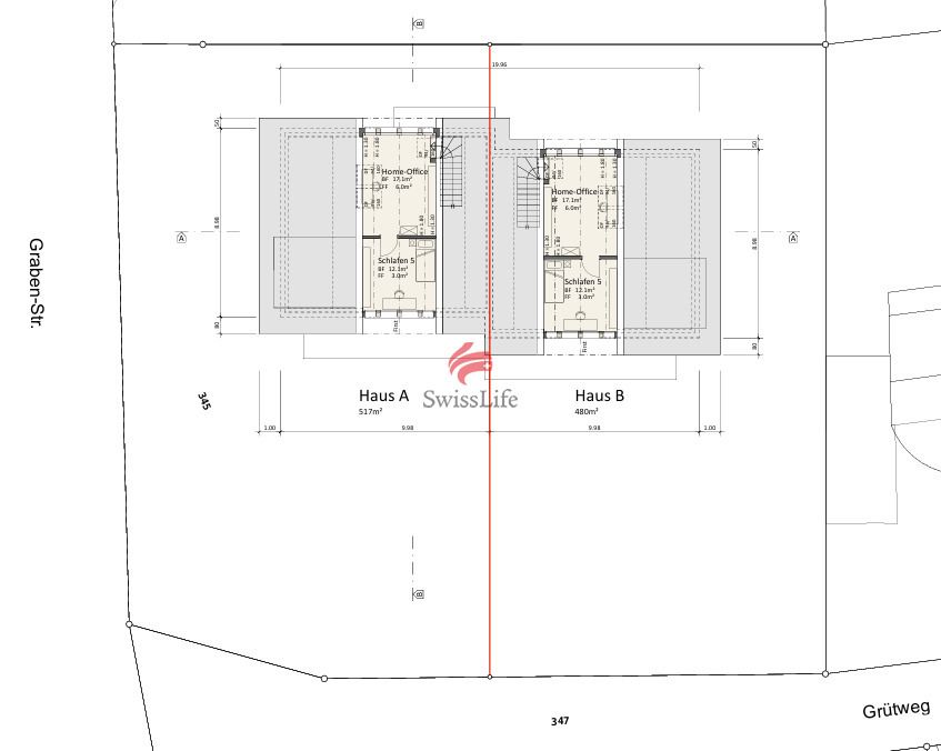 Ihr neues Domizil in der Steueroase.... - Grundrissplan DG