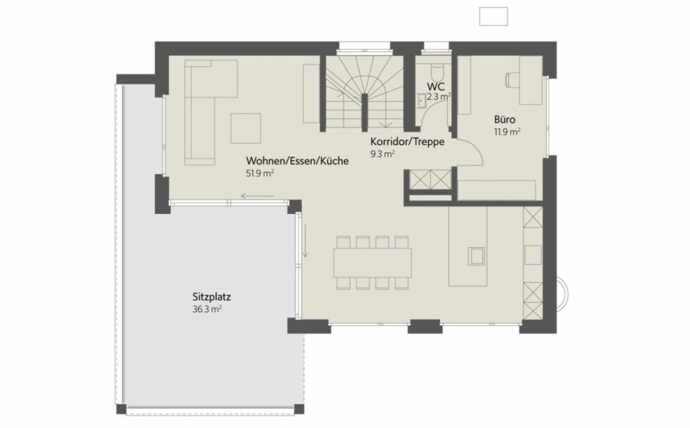324 m² | 6.5-Zi.-Einfamilienhaus | Erstbezug | Am Wellenberg -  Bild 9