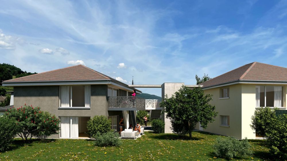 NUR 1 PLOT ZUM VERKAUF - Narches bei 2088 Cressier -  Bild 2
