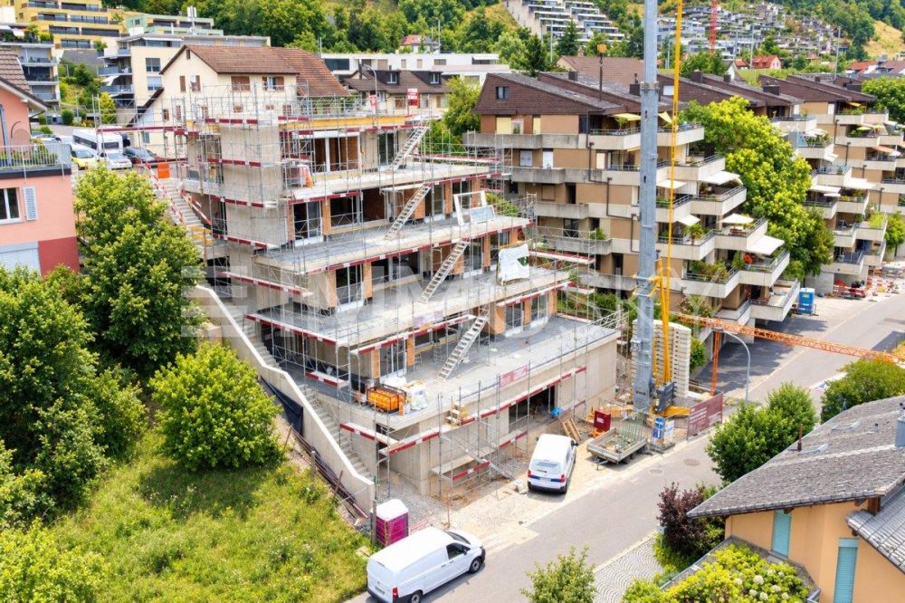 Die Aare vor der Tür. Ihr Wohntraum zum Greifen nah. - Aktueller Baustellenfortschritt