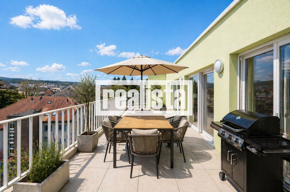 Penthouse de 5.5 pièces neuf et lumineux -  Bild 2