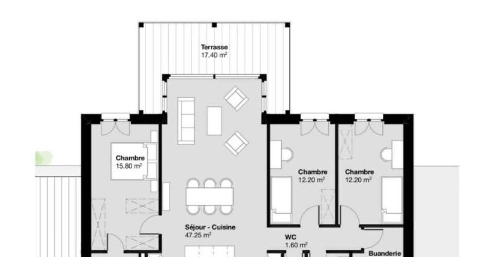 Magnifique appartement de 4.5 pièces - Appartement 4.5 pièces - image - 7