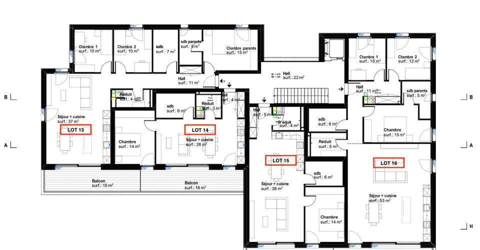 NOUVEAU l Lot 5 1er nv - Résidence PPE "Fouârdze" à Remaufens - Appartement 4.5 pièces - image - 9