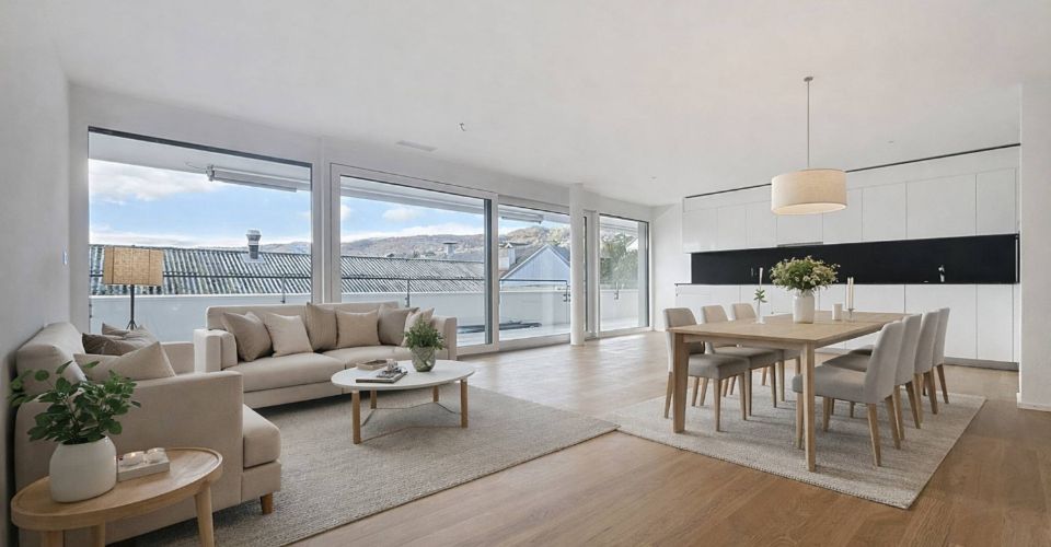 Appartement neuf de 4.5 pièces avec balcons couverts - Appartement 4.5 pièces - image - 11