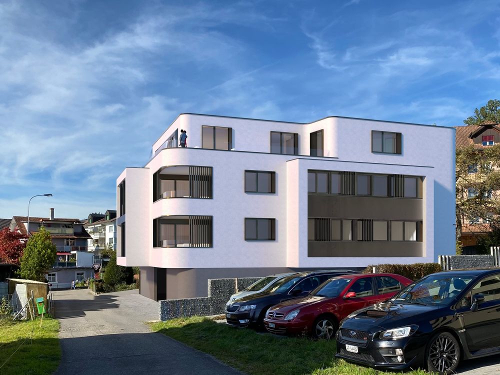 Baustart erfolgt! Neubauprojekt Triangulum Gommiswald 5 Wohnungen - Bild 2