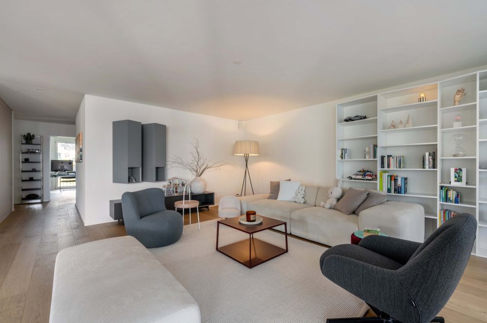 Zeitgemässes Wohnen in entspannter Lage - Wohnzimmer