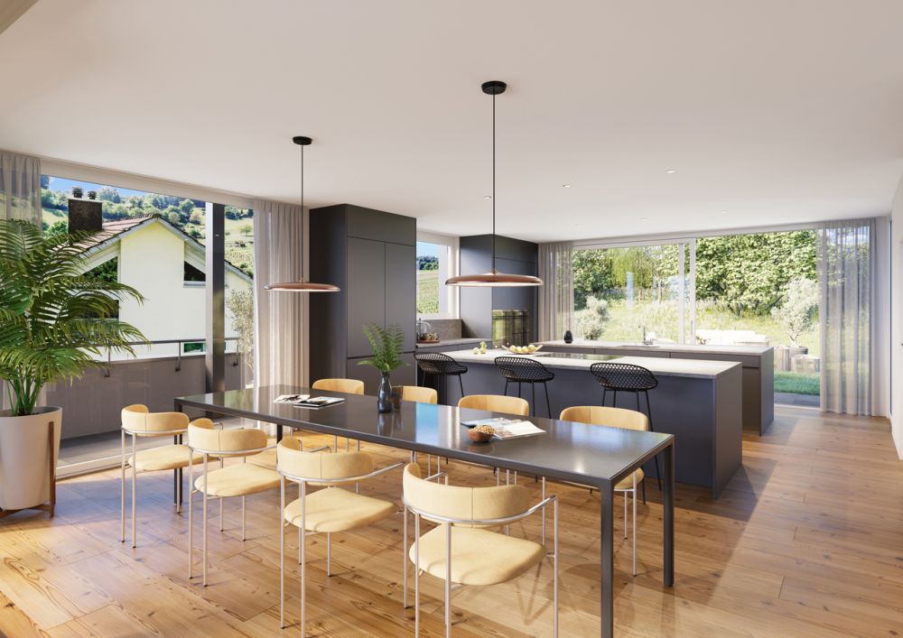 Villa Panorama, Ihr Traumhaus mit Blick bis in die Alpen - Bild 4