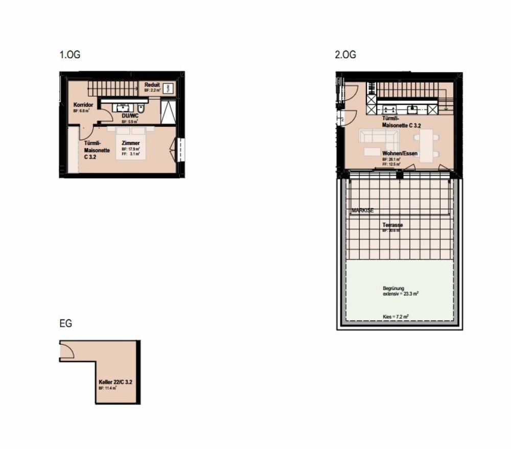 Maison Seemli - Türmli-Maisonette -  Bild 4