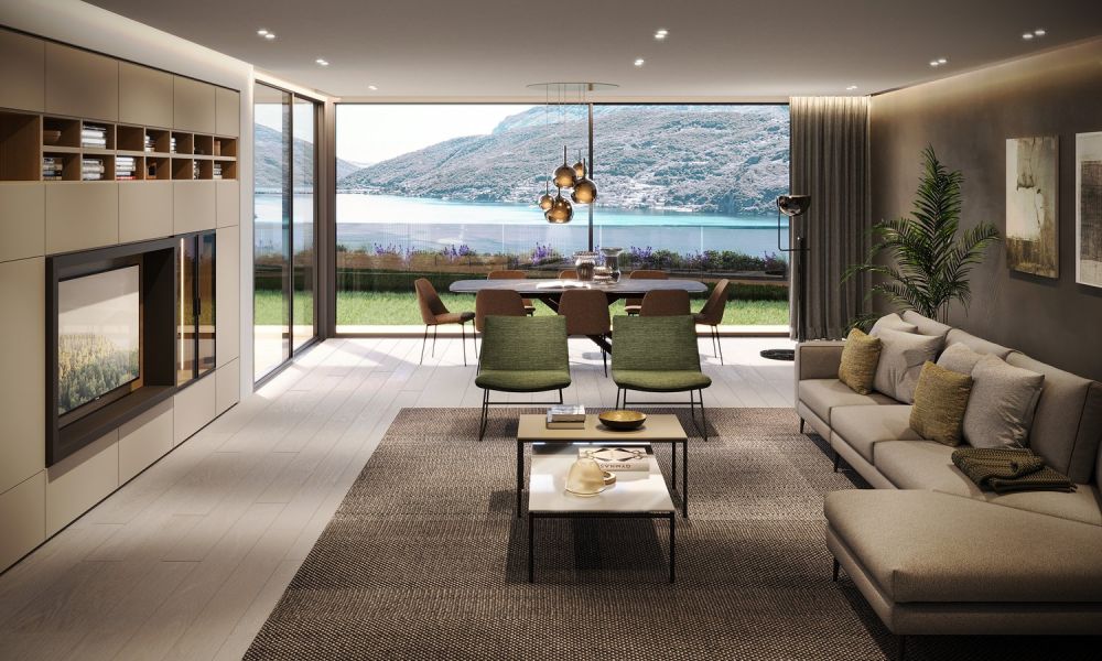 Attika-Duplex 5,5 Lokale mit Infinity-Pool – Residenz Foresta, Lugano -  Bild 3