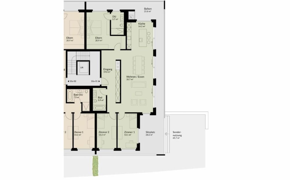 156 m² | 4.5-Zi.-Eigentumswohnung | Heerenberg | Erstbezug -  Bild 12