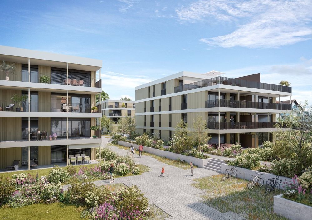 Urbanes Wohnen im Grünen - "schmitterpark.ch" Diepoldsau -  Bild 1