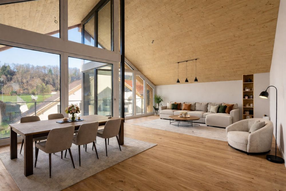 Neubau moderne 3.5 Zimmer Dach-Wohnung mit Loggia -  Bild 1