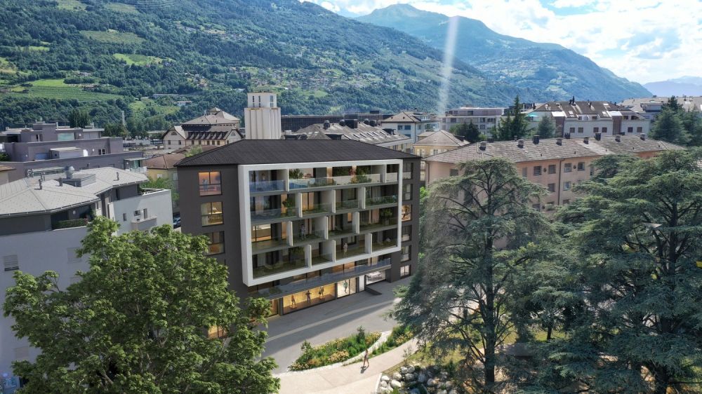 Mehrere 4.5 Zimmer-Wohnungen zur Verkauf in einer neuen Promotion "Aubépines22" in Sion -  Bild 2