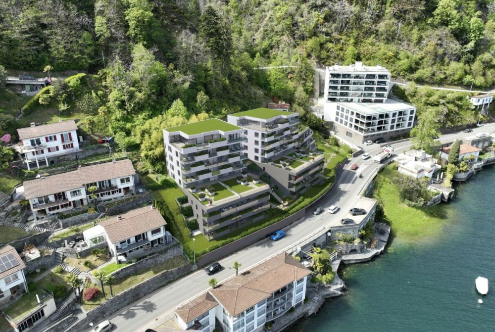 Brissago - Residenza Riasco Riva mit Privatstrand - Bild 7
